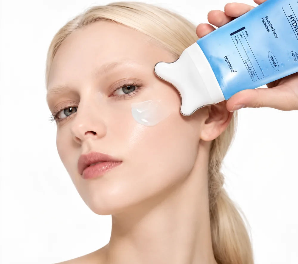 Apply the hydrating gel