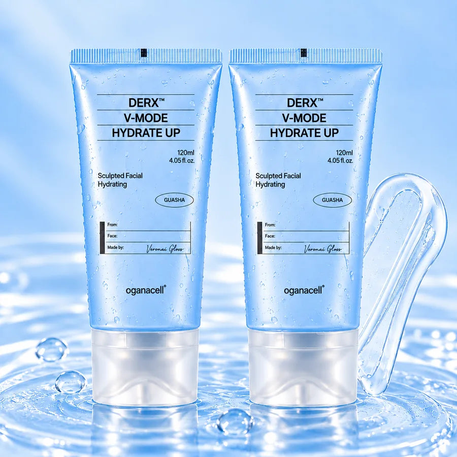 2 bottles 2-in-1 Sculpting Gua Sha Hydrating Gel